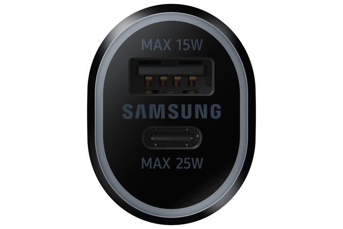 Samsung EP-L4020 Cargador Rápido Coche Encendedor de Cigarrillos USB Tipo C 40W Negro