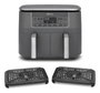 Ninja DZ300EU Dual Zone Freidora de aire 7,6 L Gris
