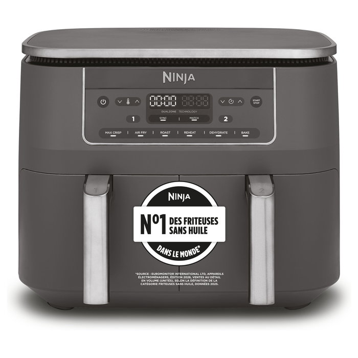 Ninja Foodi MAX DualZone DZ300EU Gris Metal