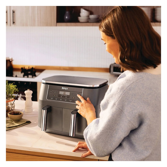 Ninja DZ300EU Freidora de aire caliente Doble 7,6 L