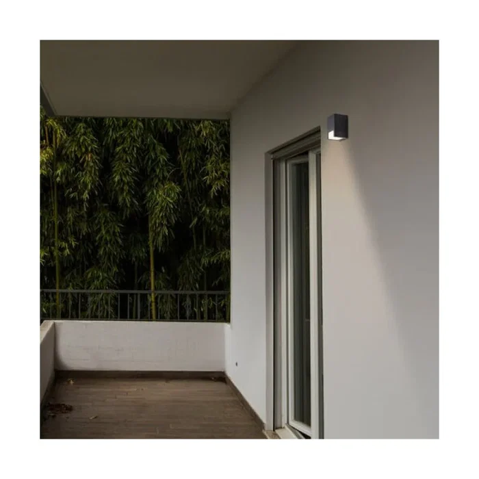 RABALUX Cernon Aplique Exterior 1xGU10 IP44 Negro [RAB-77054]