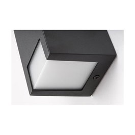 RABALUX Cernon Aplique de exterior 1xGU10 Negro IP44
