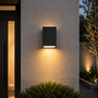 Rabalux Cernon Aplique de Exterior Negro 1xGU10 IP44