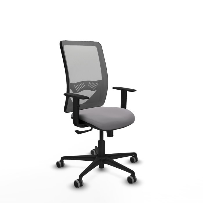 PIQUERAS Y CRESPO Silla de oficina Zulema Gris con mecanismo Sincro PIQUERAS Y CRESPO Silla de oficina Zulema Gris con mecanismo Sincro