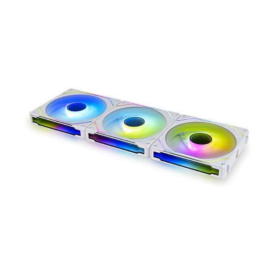 Lian Li UNI FAN SL-INF 120 ARGB Reverse Blade Pack de 3 con Controlador