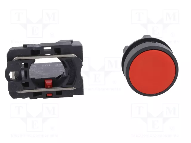 SCHNEIDER ELECTRIC Interruptor de presión Harmony XB5 Rojo NC 22mm SCHNEIDER ELECTRIC Interruptor de presión Harmony XB5 Rojo NC 22mm