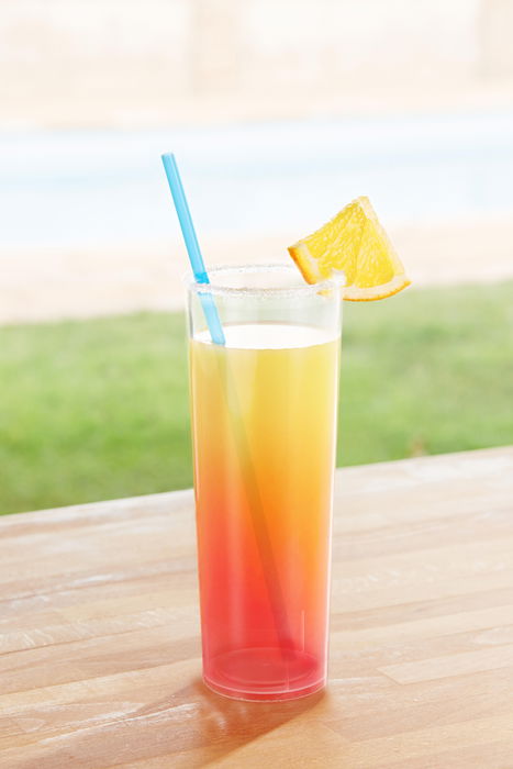 Algon Set de 6 Vasos Tubo PP 300ml 6 x 14.7 cm (70 Unidades)