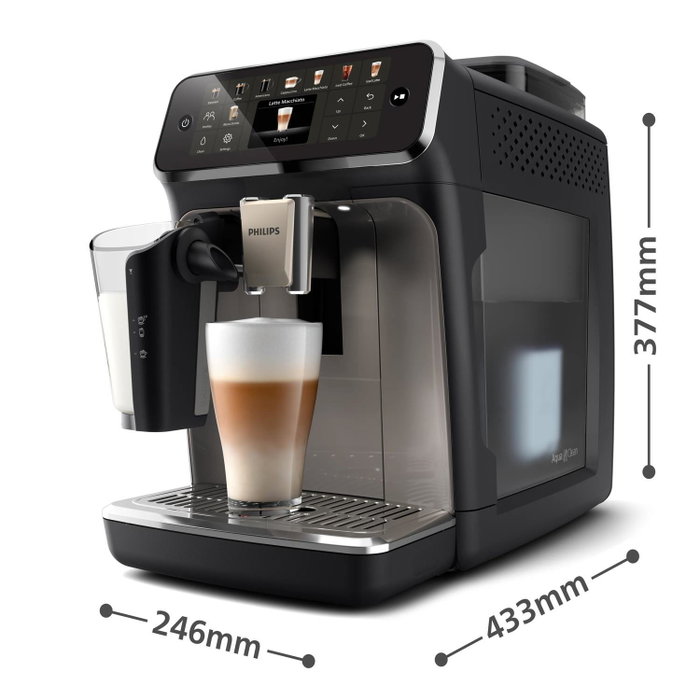 Philips Serie 5500 Máquina de Café Automática EP5549/70 Negro y Plata
