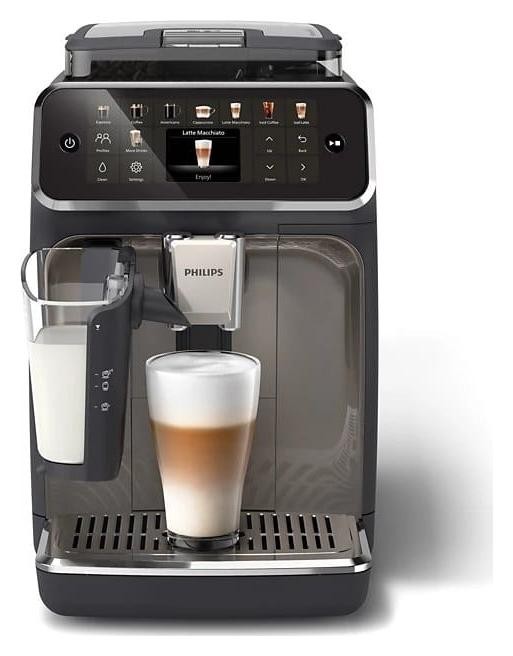 Philips Serie 5500 LatteGo EP5549/70 Negro y Plata