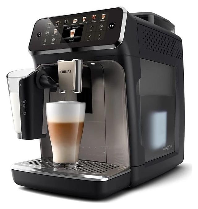Philips Serie 5500 LatteGo EP5549/70 Negro y Plata