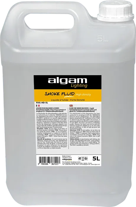 ALGAMLIGHT Líquido Alta Densidad Para Máquinas De Humo - 5Lts ALGAMLIGHT Líquido Alta Densidad Para Máquinas De Humo - 5Lts