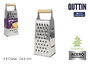 Quttin Rallador Multiusos con Asa de Bambú 24.5cm