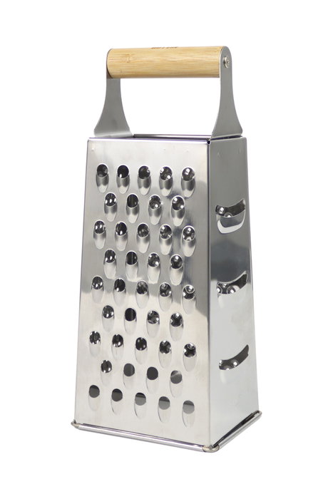 Quttin Rallador Multiusos con Asa de Bambú 24.5cm