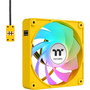 Thermaltake CT120 EX Reverse ARGB Sync Bumblebee Pack de 3, Amarillo