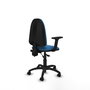 PIQUERAS Y CRESPO Silla de oficina Aýna Azul claro con brazos 2D