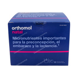 Orthomol Natal 30 Dosis Granulado y Cápsulas para Embarazo y Lactancia