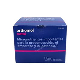 Orthomol Natal 30 Dosis Granulado y Cápsulas para Embarazo y Lactancia
