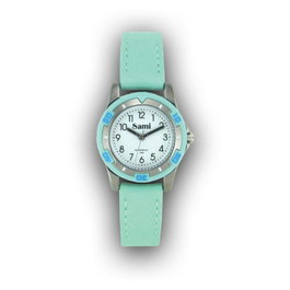 SAMI Reloj Sami Cadete aro bicolor esfera blanca