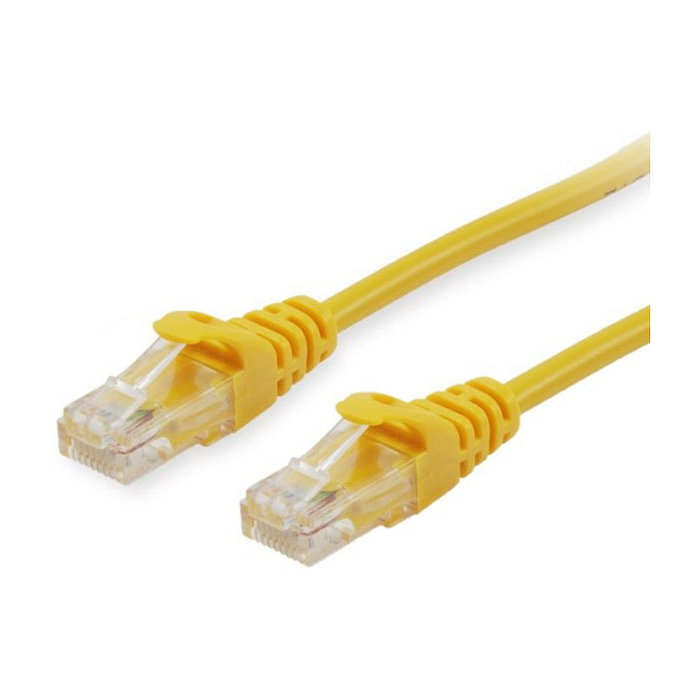 Equip Cable de red Cat6a U/UTP 2xRJ45 15.00m Amarillo LSZH Equip Cable de red Cat6a U/UTP 2xRJ45 15.00m Amarillo LSZH
