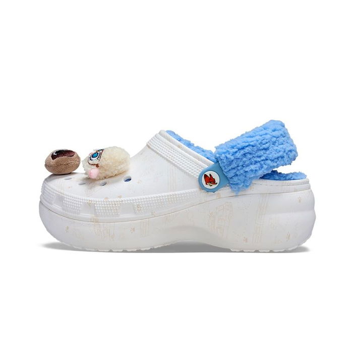Zuecos Crocs Zootopia Lined Platform Clog W Blanco 10-12 Años Zuecos Crocs Zootopia Lined Platform Clog W Blanco 10-12 Años
