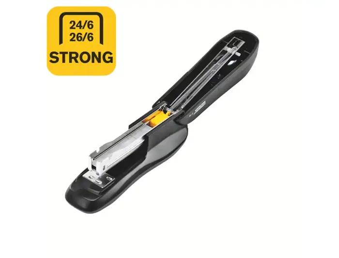 Rapid Grapadora f16 Plástico Capacidad 20 Hojas Grapas 24/6 26/6 Negro