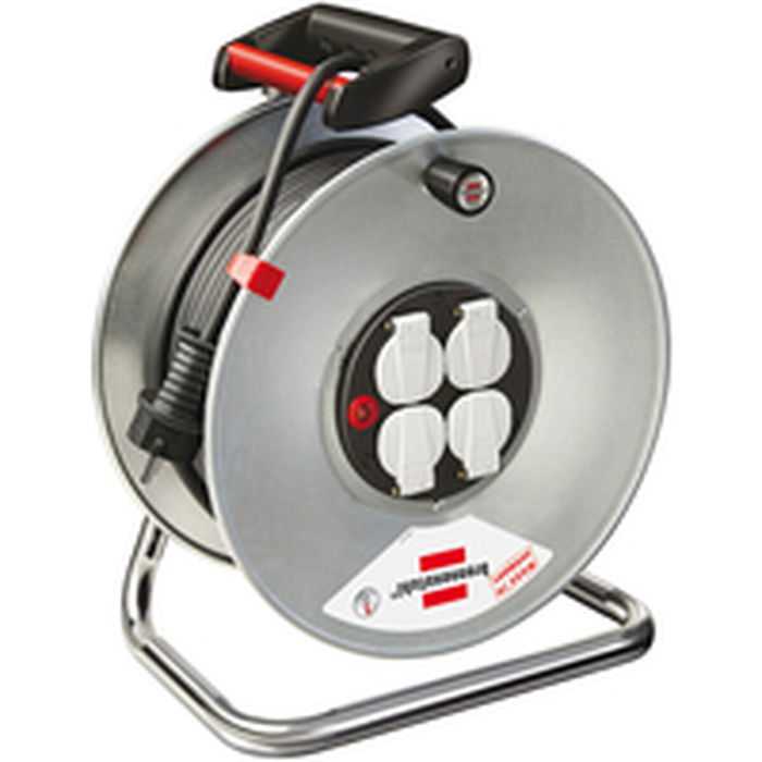 Enrollacables Brennenstuhl Garant® S 4 E IP20 H05VV-F 50 m 3 x 1,5 mm 4 Enchufes
