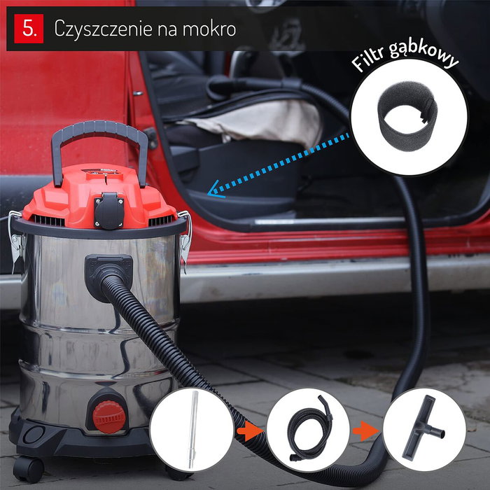 Camry CR 7045 Aspirador Industrial 3400 W Camry CR 7045 Aspirador Industrial 3400 W