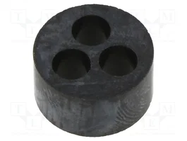 Lapp SKINTOP DIX-M Pieza de entrada de cables, Negro, Goma, 3 x 5,3