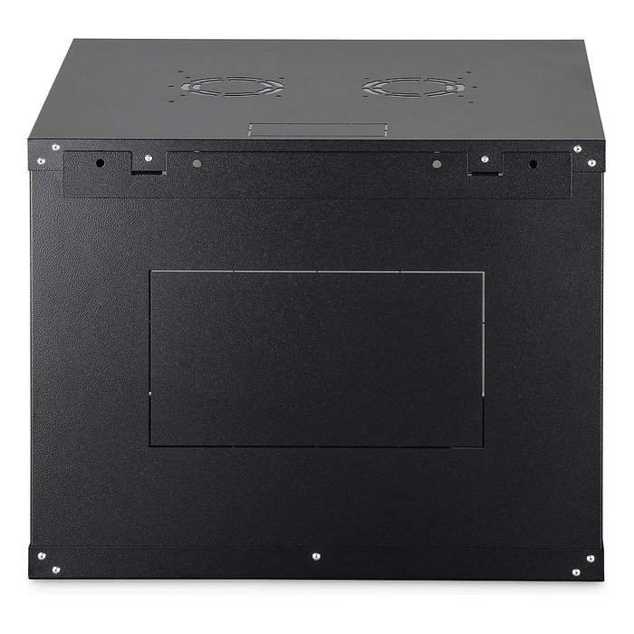 Digitus Dynamic 9HE 474x600x600mm - Armario de Pared de Rack 9U, Negro, Acero, Vidrio, Capacidad 60 kg, Bloqueo Teclado, IP20, 26 kg