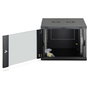 Digitus Armario de pared Dynamic 9U 600x600 mm Negro