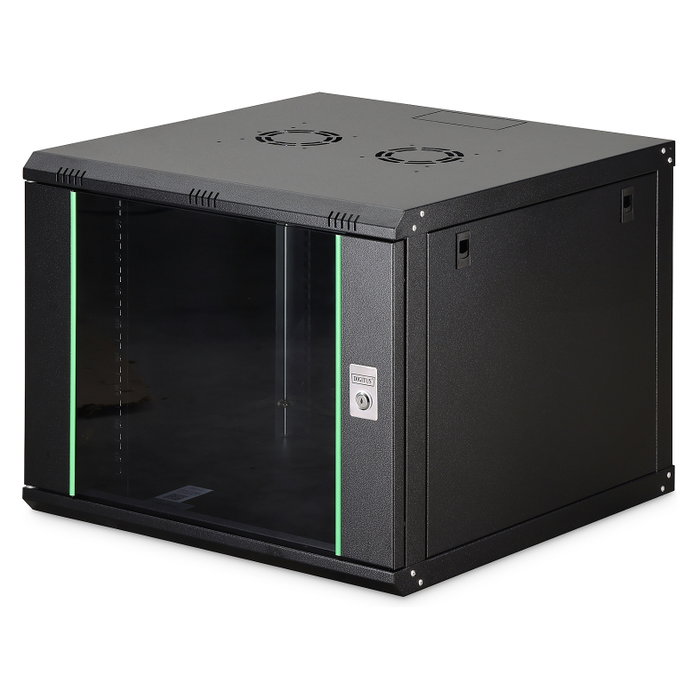 Digitus Armario de pared Dynamic 9U 600x600 mm Negro Digitus Armario de pared Dynamic 9U 600x600 mm Negro