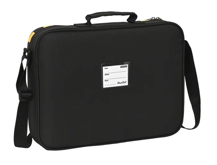 Safta Cartera Extraescolares Reciclado Blackfit8 Zone 38x28x6cm