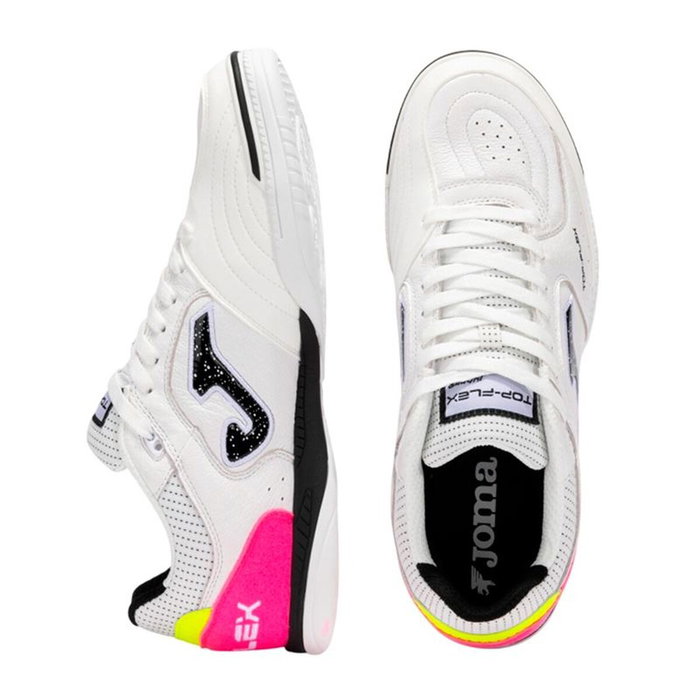 Zapatillas de Fútbol Sala para Adultos Joma Sport Top Flex 2532 Blanco