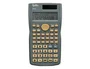 Liderpapel XF34 Calculadora Científica 12 Dígitos 240 Funciones Solar y Pila Tapa Gris