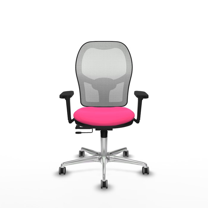 PIQUERAS Y CRESPO Silla de oficina Jorquera Rosa con mecanismo Sincro/Traslack PIQUERAS Y CRESPO Silla de oficina Jorquera Rosa con mecanismo Sincro/Traslack