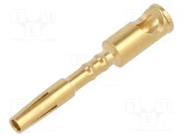 LAPP Conector M12 hembra con contacto dorado para soldar