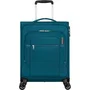 American Tourister 133189-6032 Maleta Cabina Crosstrack Spinner 55x40x20cm Expandible 4 Ruedas Candado TSA Marino/Naranja