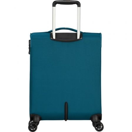 American Tourister 133189-6032 Maleta Cabina Crosstrack Spinner 55x40x20cm Expandible 4 Ruedas Candado TSA Marino/Naranja