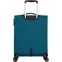 American Tourister 133189-6032 Maleta Cabina Crosstrack Spinner 55x40x20cm Expandible 4 Ruedas Candado TSA Marino/Naranja