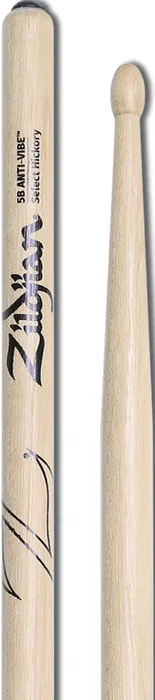 Zildjian Baquetas 5B Z Hickory Anti Vibe