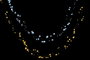 DKD Home Decor Guirnalda de Luces LED Blanco Frío 300cm