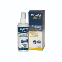 Stangest Cicavet Spray Cicatrizante 125 mL para la Cicatrización de Heridas sin Costras