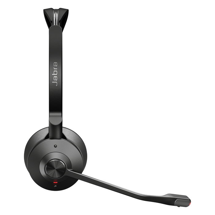 Jabra Engage 55 SE Stereo Link400a UC Auriculares Diadema Inalámbricos para Oficina/Centro de Llamadas - Supraaural, Negro