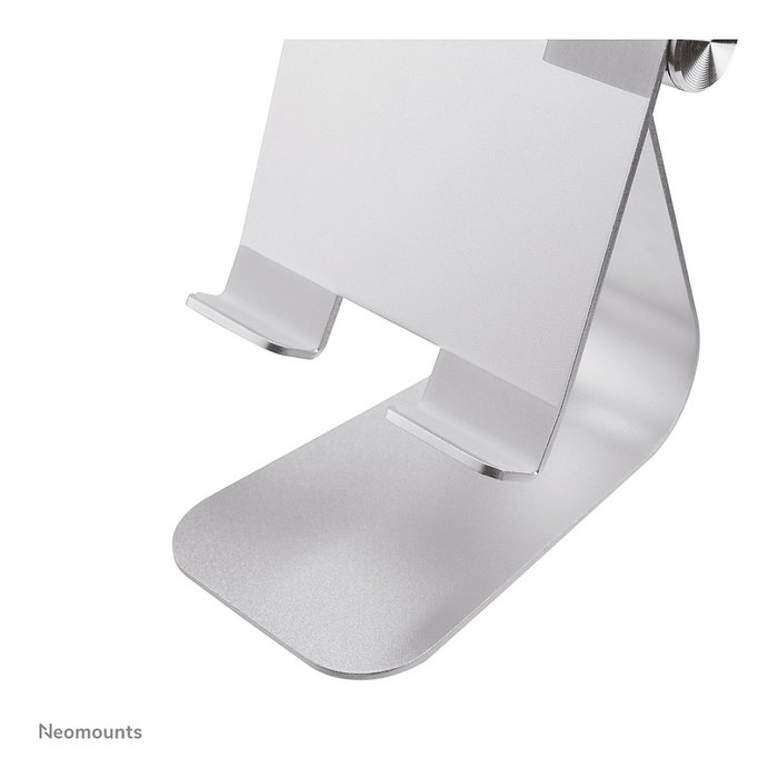 Newstar Soporte de pie de mesa para pantallas hasta 11 pulgadas, plata Newstar Soporte de pie de mesa para pantallas hasta 11 pulgadas, plata