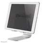 Neomounts DS15+050SL1 Soporte de Escritorio Ajustable para Tablet/Smartphone hasta 11", Plata, Inclinación 0-90°, Aluminio, con Gestión de Cables