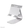 Neomounts DS15+050SL1 Soporte de Escritorio Ajustable para Tablet/Smartphone hasta 11", Plata, Inclinación 0-90°, Aluminio, con Gestión de Cables
