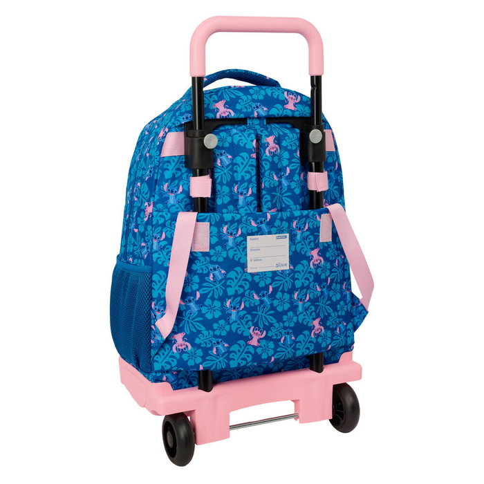 Safta Mochila con Ruedas Stitch Disney Extraíble 45cm