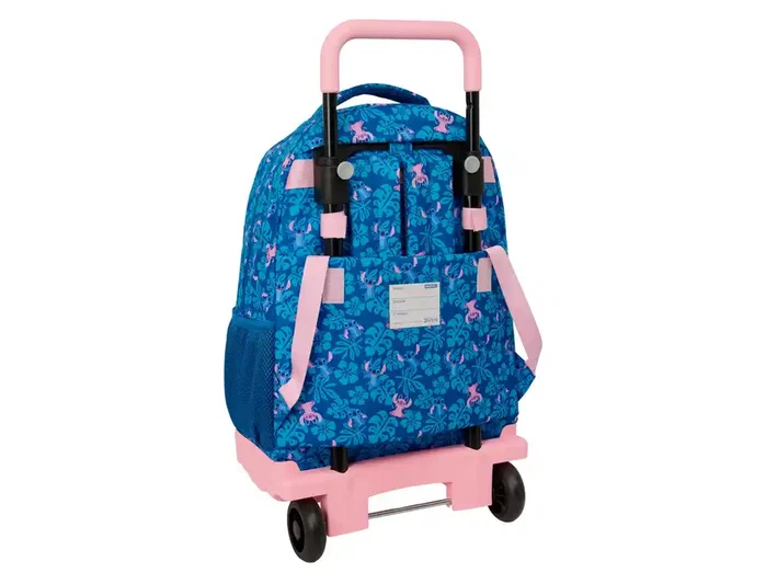 Safta Mochila con Ruedas Stitch Disney Extraíble 45cm