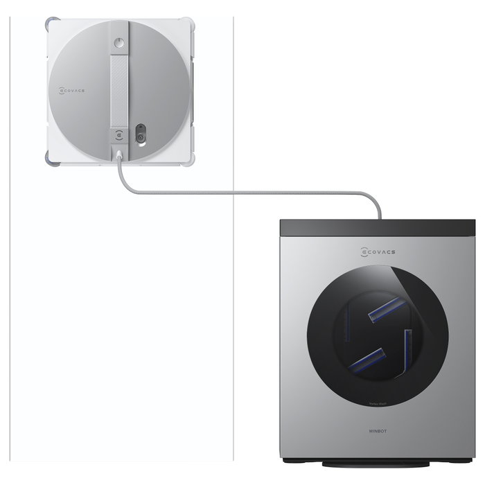 ECOVACS WINBOT W3 OMNI Silver/White