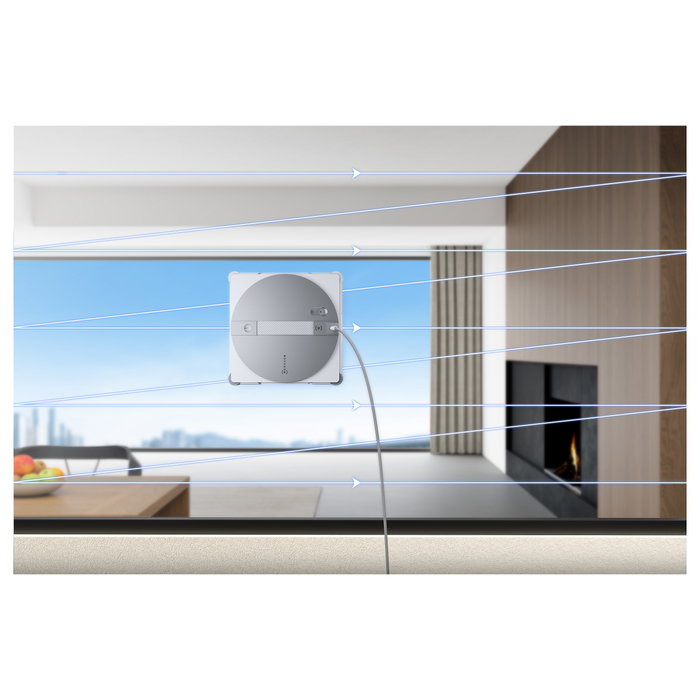 ECOVACS WINBOT W3 OMNI Silver/White